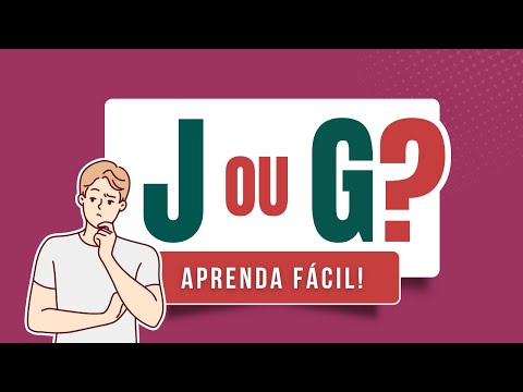 J ou G? 🤔 Aprenda e TESTE os seus conhecimentos! ✅