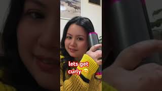lets try curly hair #japan #hair #curly #hairstyle