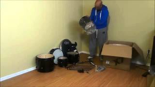 Video thumbnail for PDP X7 Maple Drum Set Unboxing (Black Pearlescent) by SimplySnare