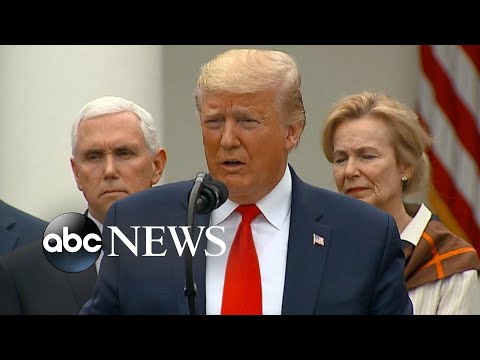 トランプ氏がコロナウイルスをめぐる非常事態を宣言、ペロシ氏が支援策を発表｜ナイトライン (Trump declares state of emergency over coronavirus, Pelosi announces aid package | Nightline)