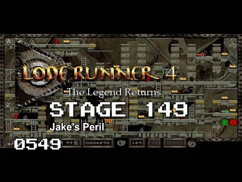 Lode Runner 4 - Stage 149 - Jake's Peril [0549]