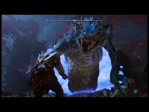 Kratos and Freya vs NIDHOGG (Boss Fight) - GOW Ragnarök