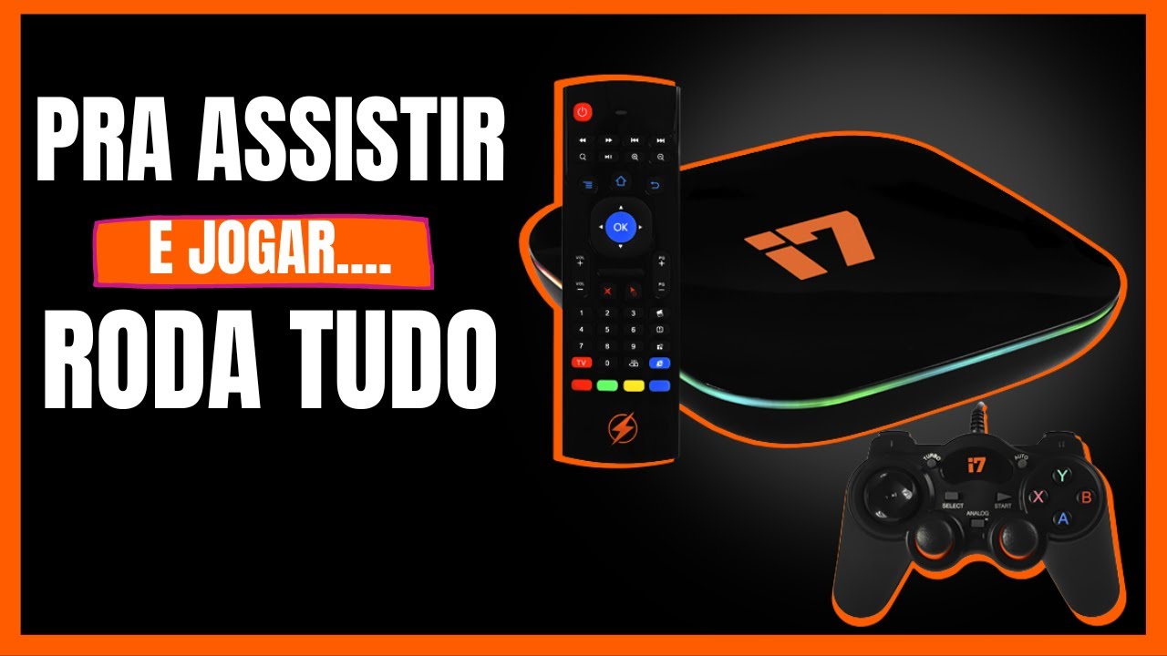 Azamerica i7 BOX PODEROSA Pra Assistir TUDO e Ainda JOGAR!