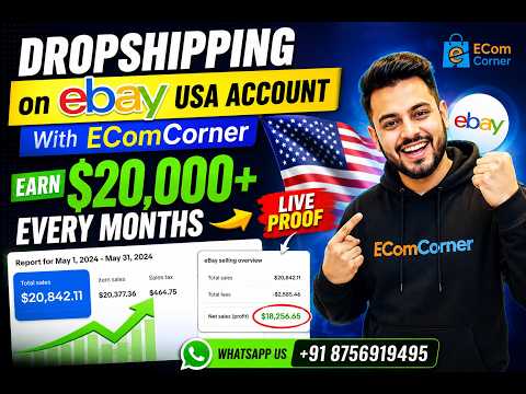 $20K+/Month Ecommerce Business 🚀 | eBay + Walmart + Etsy + Amazon LIVE Proof | Dropshipping