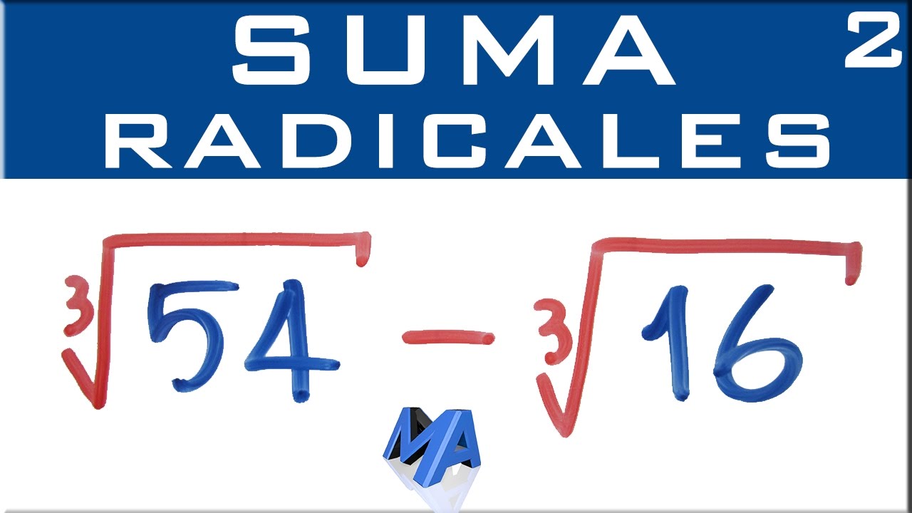 Suma y resta de radicales | Ejercicio 2