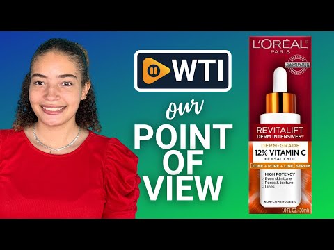 L'Oreal Paris Revitalift Derm Intensives Derm Grade 12% Vitamin C + E + Salicylic Serum - WTI product video review