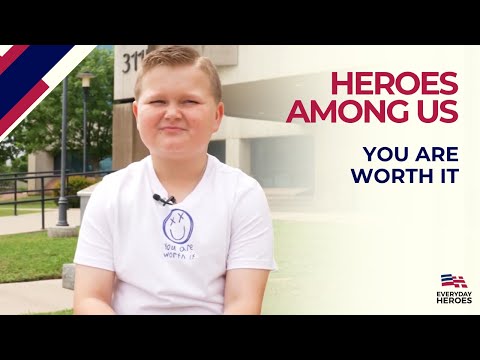 Young Hero Gunnar's Art Inspires Global Message of Self-Worth
