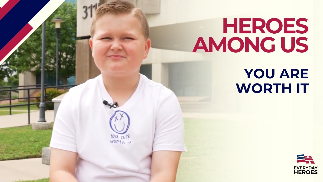 Young Hero Gunnar's Art Inspires Global Message of Self-Worth