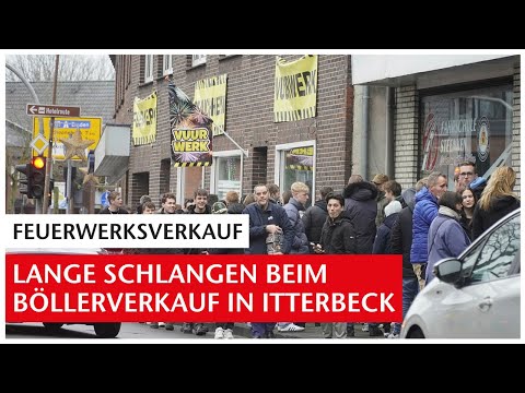 Long queues at fireworks sales in Itterbeck: "They're constantly restocking" | GN-Online