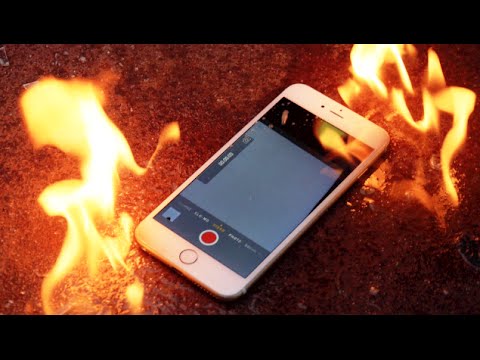 Burning The iPhone 6 Plus - Molotov Cocktail Edition