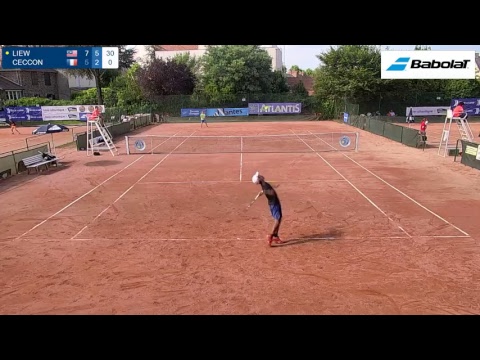 LIEW Christian Andre Sheng (MAS) VS CECCON Rudy (FRA) - Court 13