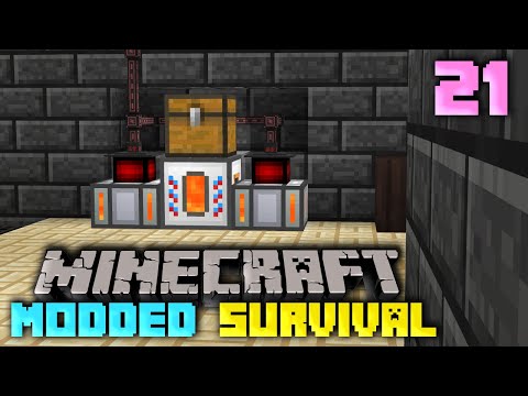 Minecraft: Modded Survival - Ep. 21 - almost INFINITE POWER
