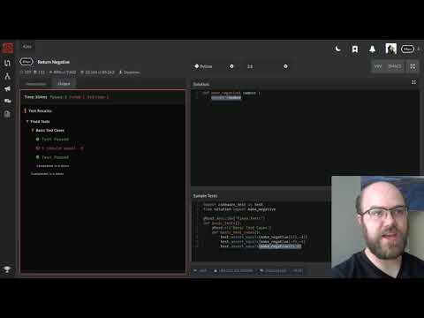Codewars Return Negative 8 Kyu Python