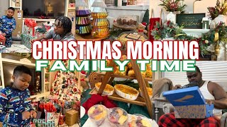 CHRISTMAS MORNING 2024 - BREAKFAST, DECOR, GIFT OPENING AND FAMILY TIME