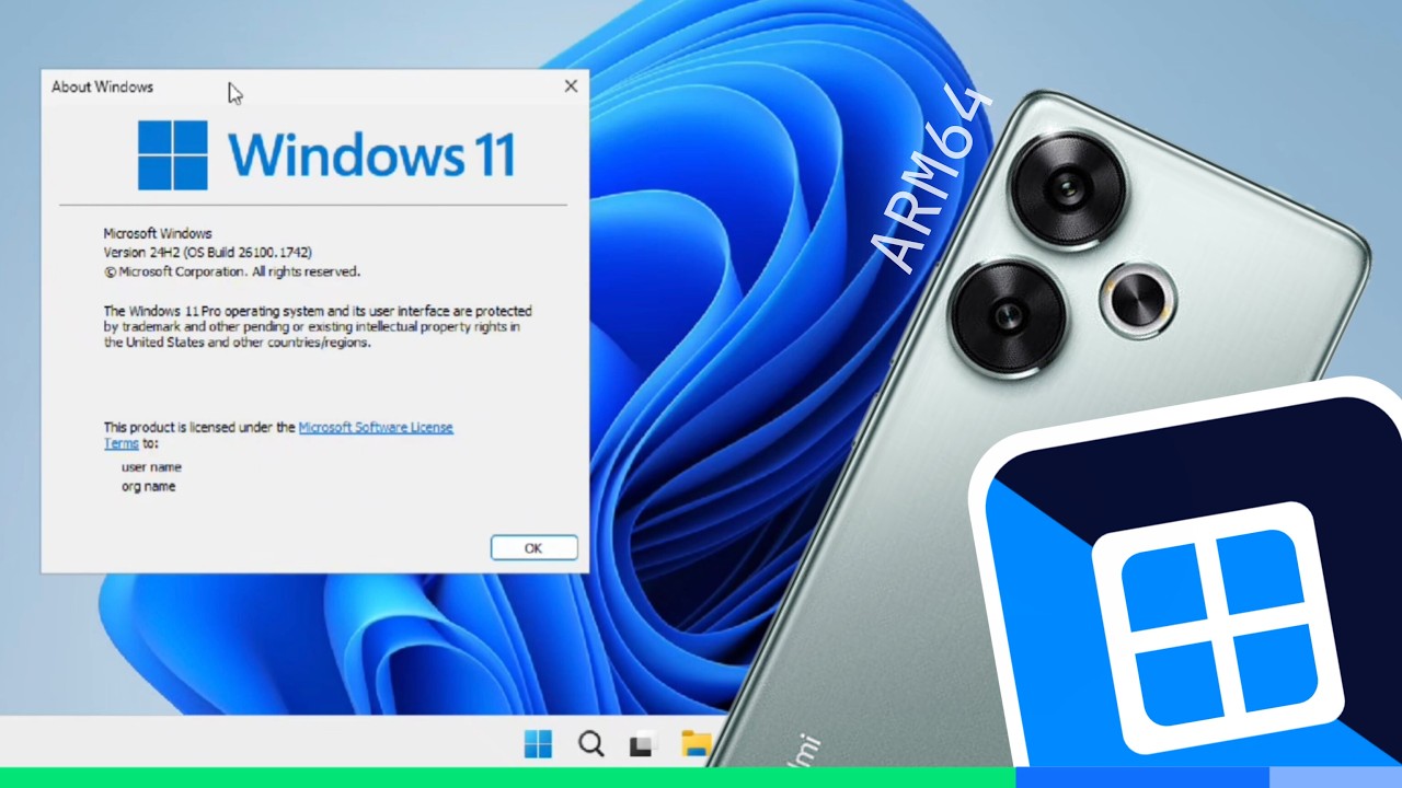 Emulate Windows 11 24H2 ARM64 on Android phones with Vectras VM
