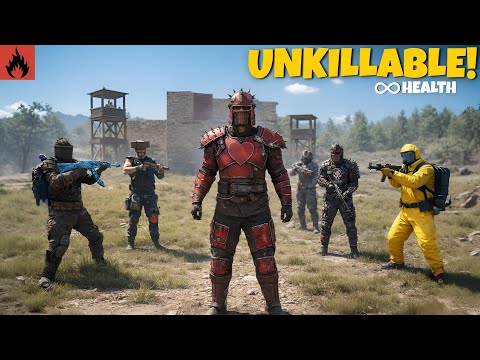 Infinite Health Made Us Rich… The Server Couldn’t Stop Us | Oxide: Survival Island 