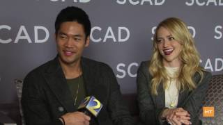 Johanna Braddy, David Lim chat about playing secret agents in 'Quantico' | Hot Topics video