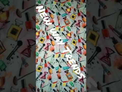 Rayon Digital Printed Fabric