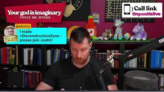 LIVE DEBATE [Your God is Fiction] 3-18-2026 