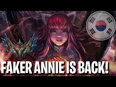 HUGE COMEBACK IN KOREA SOLOQ! - T1 Faker Plays Annie Mid vs Qiyana!   Season 2024