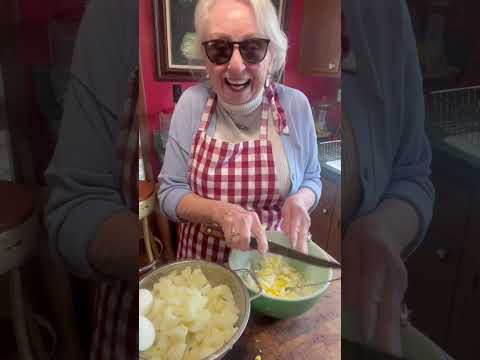 Warm Potato Salad. Cooking with Brenda Gantt