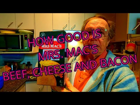 Frank McKay   MRS, MAC'S  BEEF CHEESE AND BACON  PIES