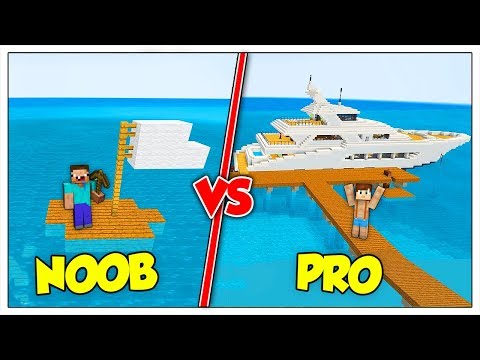 BARCA NOOB CONTRO NAVE PRO! - Minecraft ITA