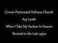 Acy Lamb  When I Take My Vacation In Heaven