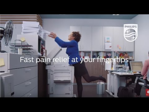 PulseRelief Gives Fast Pain Relief At Your Fingertips In The Office | Philips | PR3840