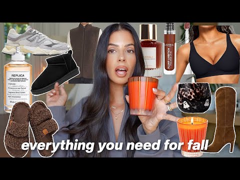 Fall Favorites I Can't Live Without! (Clothing, Candles, Beauty, & more!)