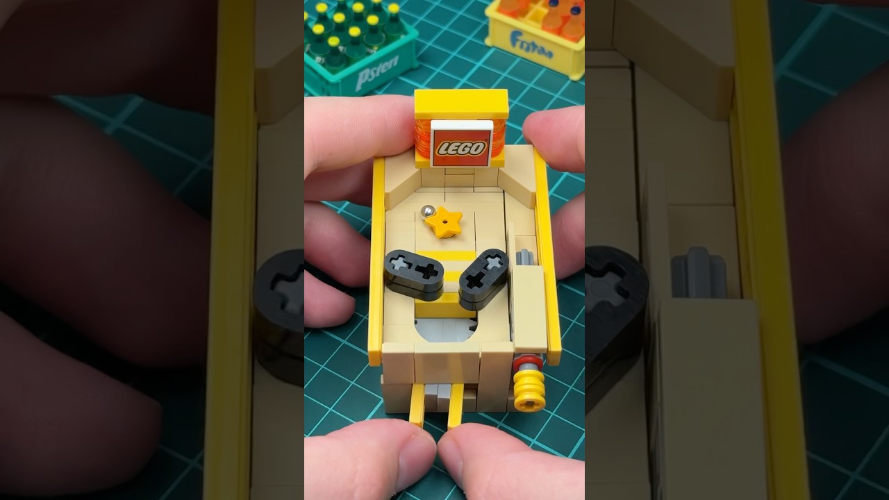 Working Lego Pinball Machine #lego