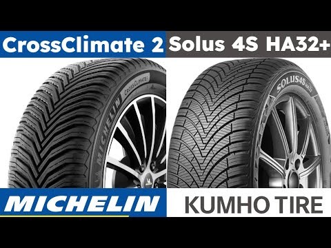 Michelin CrossClimate 2 vs Kumho Solus 4S HA32+