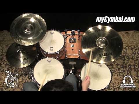 Sabian 20" AAX Stadium Ride Cymbal - Brilliant (22013XB-1030915R)