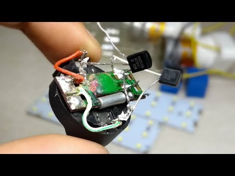 DIY Awesome idea for lighting with old clock circuit | light blinker | Video