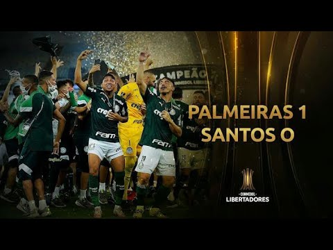 FESTA NO CHIQUEIRO ●  Palmeiras 1 x 0 Santos - Melhores Momentos - CONMEBOL LIBERTADORES 2020