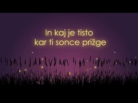 Omar Naber - Polje tvojih sanj - Lyrics video