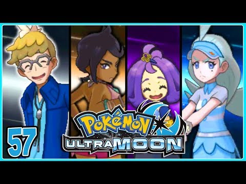 Pokemon Ultra Moon Part 57 REMATCH E4 Gameplay Walkthrough ( Pokemon Ultra Moon )