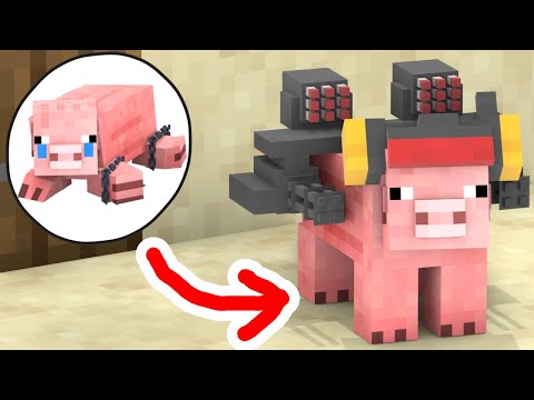 Pig Becomes Hero - Minecraft Animation