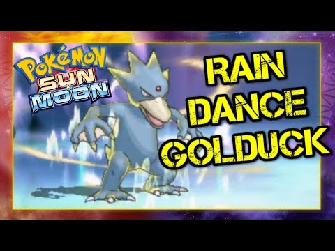 Pokemon VGC 2017 In it to Wingett #55 Rain Dance Golduck