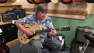 Video thumbnail for 2011 Godin 5th Avenue Jazz Guitar Demo by GryphonStrings