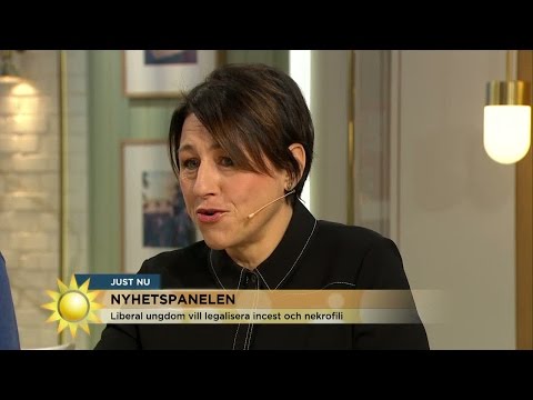 Luf vill tillåta incest och nekrofili - Hanne Kjöller: "Lite uppfriskande" - Nyhetsmorgon (TV4)