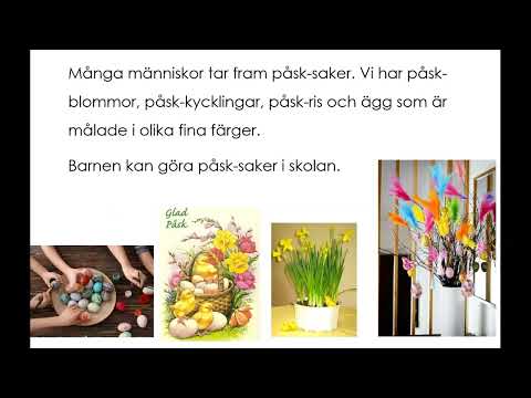 Påsk i Sverige SFI