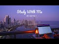 2 Hour Study With Me Balcony Moon Rise Pomodoro 50 10 Relaxing Lo Fi Day 146