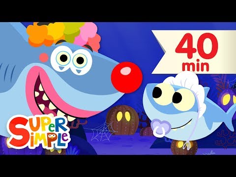 Baby Shark Halloween | + More Kids Songs for Halloween | Super Simple Songs