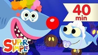 Baby Shark Halloween  + More Kids Songs for Hallow