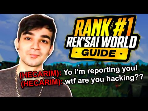 TARZANED REK'SAI JUNGLE GUIDE -1v9 So Hard The Enemies Will Quit | Season 15 League of Legends