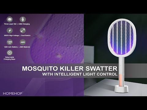 HOMEHOP MOSQUITO RACKET AND TRAP LAMP