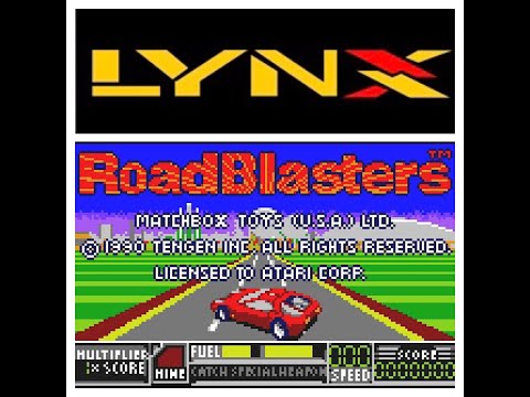 atari lynx roadblasters cool