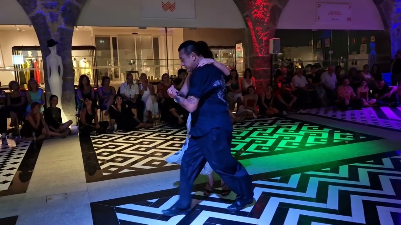 Chicho Frumboli e Juana Spulveda no Milongueros All Aboard em 23/07/22 - 3/6. Na Alameda WOW.