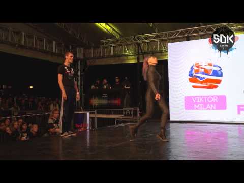 VIKTOR MILAN (Slovakia) vs. IRINA MILAN (Romania) - Vogue Final SDK World Battle Tour 2015